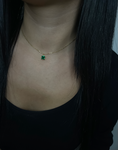 Collier Zephyr Green